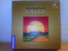 Die Siedler von Catan-10 Jahre-Gold-Edition-Basisspiel-Kunststoff-komplett+Extra