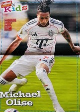 Poster Michael Olise FC Bayern München /Serhou Guirassy BVB Dortmund Fan Plakat