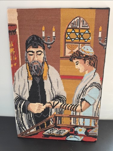 Vintage judaica nadelspitze - judaica,