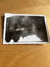 Foto Wehrmacht Heer Soldaten im Waggon Deutsche Reichsbahn