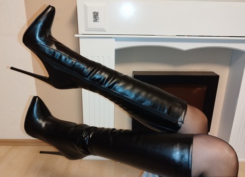 Jade high heels schwarz matt - jade,