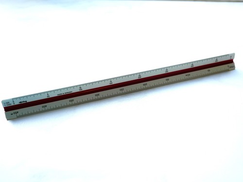 Dreikantmaßstab rotring - dreikantmaßstab,