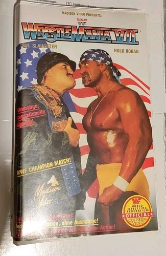Wwf vhs wrestlemania vii - wwf, 7