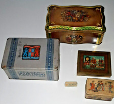 Konvolut antike Metall-Blechdosen (ca. 50iger Jahre)