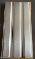 Schubladen-Folienspender für 3 Rollen Holz/Alu