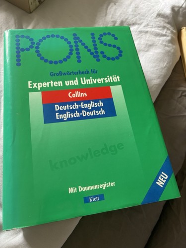Pons grosswörterbuch - pons,