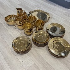 noritake teeservice vergoldet