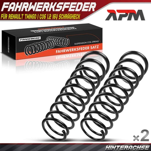 Federn fahrwerksfeder - 2x,