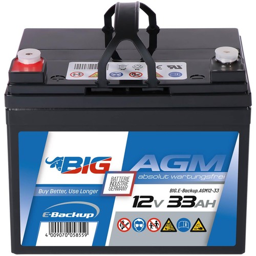 Big backup agm 12v - big, usv