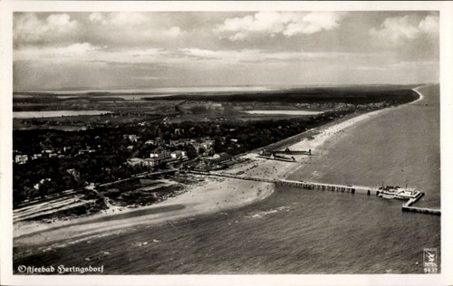 Ostseebad heringsdorf auf - ak,