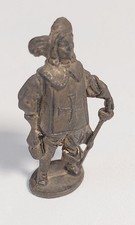 Zinnfigur Miniatur Musketier Ritter Soldat Mann mit Degen Florett