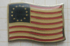 USA NATIONALFLAGGE HISTORISCH  / FAHNE .............. Städte & Länder Pin (153i)