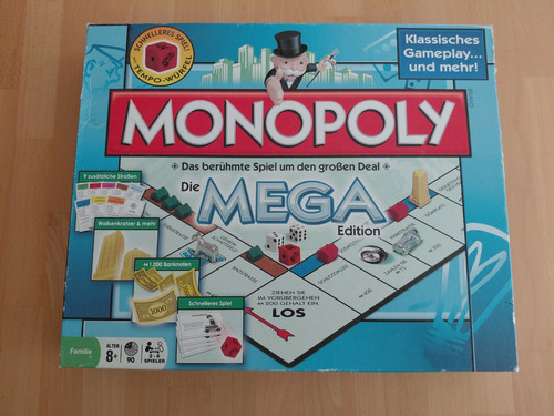 Monopoly mega edition - mega, hasbro
