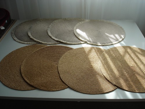 Tischsets platzsets 4 - ,