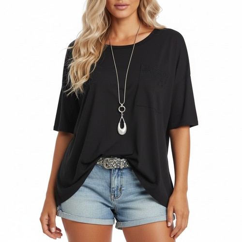 Sheego shirt tunika kurzarm - sheego,