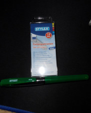 Füller Stylex und Tintenpatronen 12 Stück blau