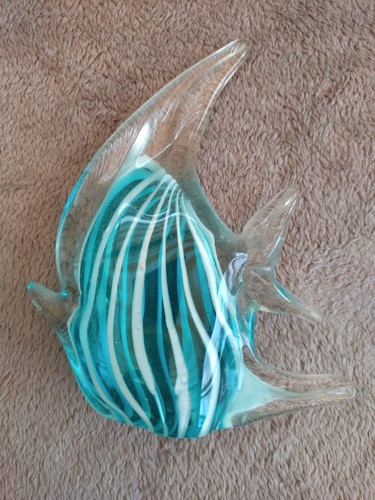Dekorative glasfigur fisch - glasfigur,
