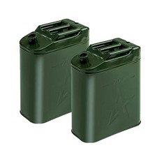 2x 20l Kraftstoffkanister Benzinkanister Metallkanister für Motorrad Roller Quad