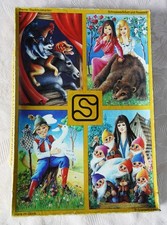 DDR -Puzzle Nr. 3- 4  Märchen - Schneewittchen , Stadtmusikanten - VEB Meiningen