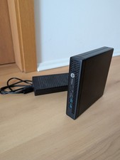 Mini-PC HP ProDesk 600 G2, Pentium G4400, 8 GB RAM, 200 GB SSD, Windows 10 Pro