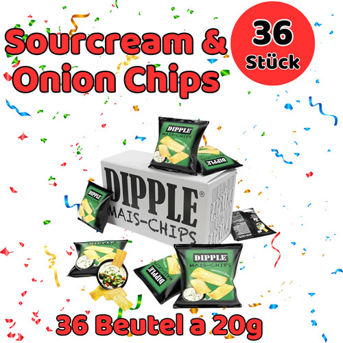 Maischips sour cream onion - 36,