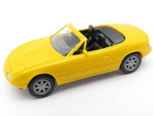 313HO /216 - Wiking H0 1880216 - Mazda MX5 Cabrio gelb offen - top