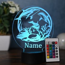 Personalisierte LED-Delfin