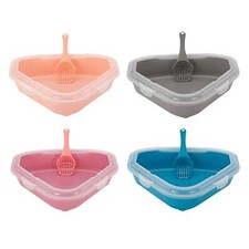 Katzentoilette, dreieckige