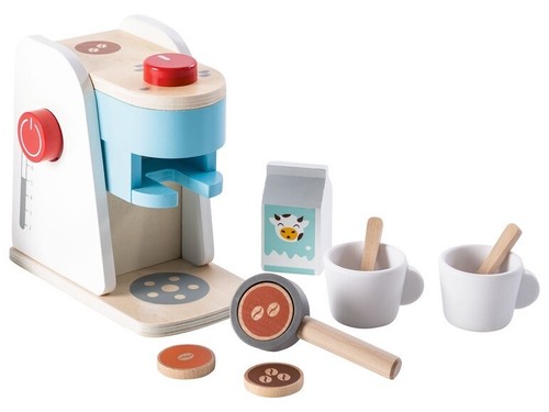 Holz kaffeemaschine set kinder - set,