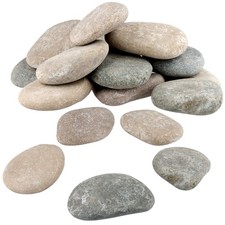 16 Stück Flache Steine zum