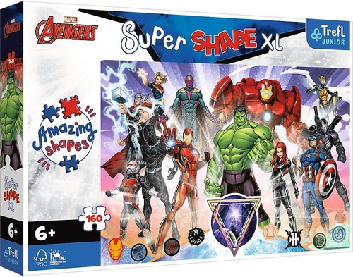 Trefl junior puzzle mutige - junior,