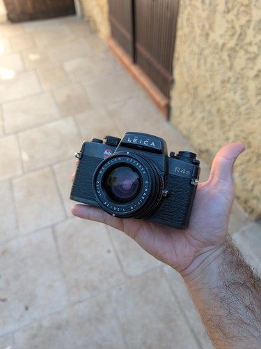 Leica r4s black - black, leitz