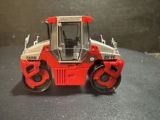 Hamm Tandemwalze DV90 *rot/silber* Baufahrzeug Herpa 158206 1:87(H0)