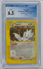 Pokémon Togetic (AQ #H27) Aquapolis CGC 6.5 NM+ Deutsch 2003