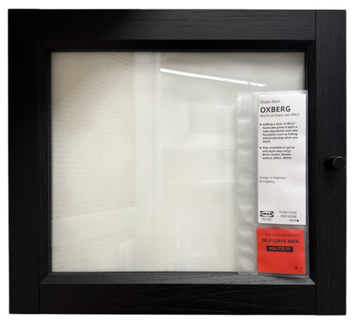 New ikea oxberg black - new,