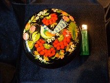 alte DOSE signiert Lack