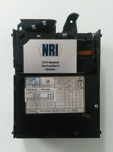 Euro münzprüfer nri g18 - nri,