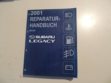 2001 Motor Werkstatthandbuch Subaru Legacy Limo Kombi 2.0 2.5L 