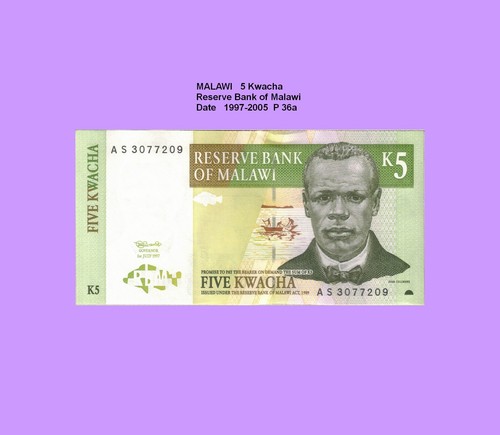 Malawi kwacha 1997 - ,
