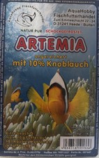 Artemia mit 10% Knoblauch 100g