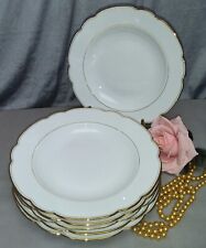 D&R W Bavaria Weissenstadt 40er Porzellan Teller 6er Set Tiefeteller D 1154