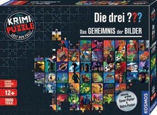 Puzzle - Das Geheimnis der Bilder - Die drei ??? - Krimipuzzle - 1000 Teile