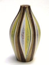 Seltene ALMA KERAMIK Dänemark VASE Mid Century DESIGN 40er / 50er Jahre