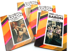 4 x Der tollkühne Baron Romanheft Nr. 30, 38. 41, 44 - Wolfgang Marken Verlag