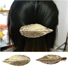 Feder Haarclip Strass