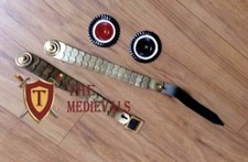 MESSING LEDER KINNSTREIFEN SET