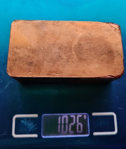 Kupferbarren 1026g aus 100 - aus, 100%
