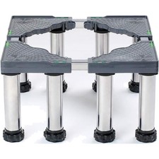 Waschmaschinen Sockel aus Edelstahl verstellbar 45 70cm