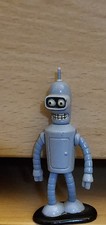 Futurama Bender Heavyweight Diecast Rock USA Matt Groening 2000 Fox