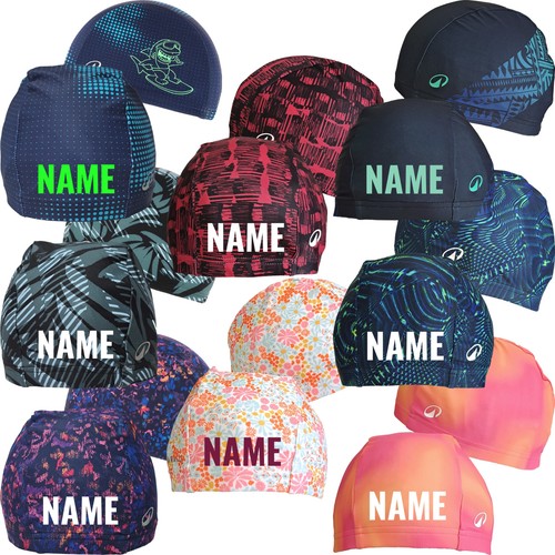 Kids motiv badekappe mit name - badekappe,